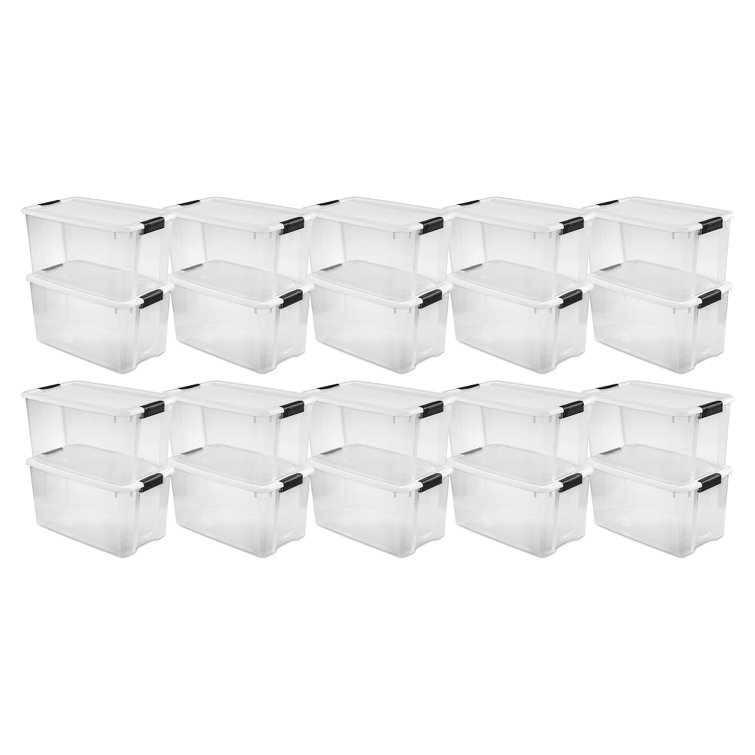 Sterilite best sale stackable totes